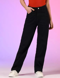 Playfeel Regular Women Black Jeans