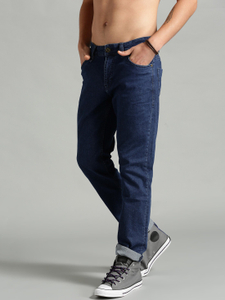 Roadster Slim Men Dark Blue Jeans - Image 2
