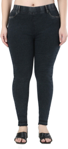 ZXN Slim Women Black Jeans