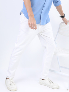 KETCH Slim Men White Jeans