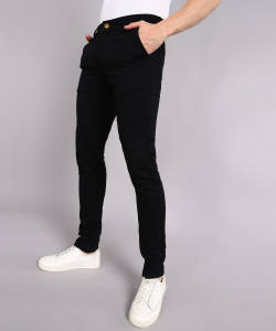 Urbano Fashion Slim Men Black Jeans - Image 2