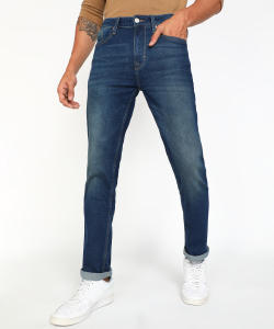 FLYING MACHINE Slim Men Blue Jeans