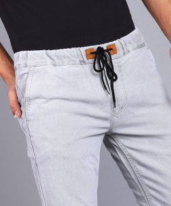 Urbano Fashion Regular Men Grey Jeans - Image 5