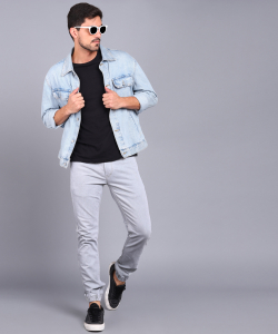 Urbano Fashion Regular Men Grey Jeans - Image 4