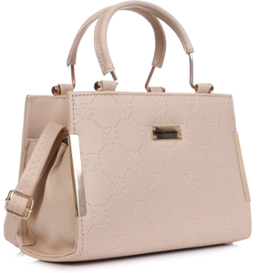 Ross Brown Women Beige Handbag