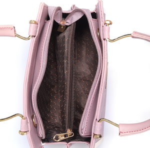 Ross Brown Women Pink Handbag - Image 4