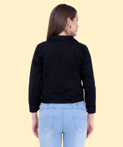 MONTREZ 3/4th Sleeve Solid Women Jacket - Image 2