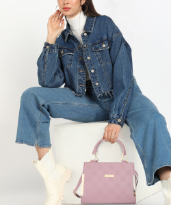 Ross Brown Women Pink Handbag - Image 2