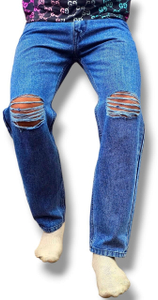 PREMIUMA Loose Fit Men Blue Jeans - Image 5