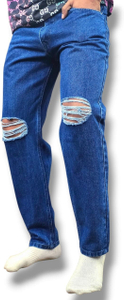 PREMIUMA Loose Fit Men Blue Jeans - Image 3