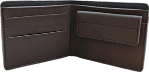 CELED Men Casual Brown Genuine Leather Wallet - Image 2