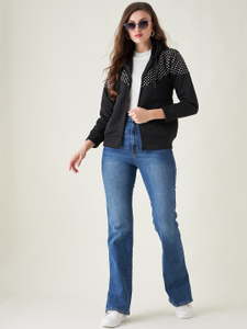 Pivl Full Sleeve Printed Women Jacket - Image 3